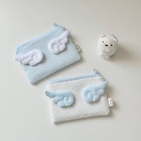 天使の羽👼ドットポーチ /ウィッシュコア