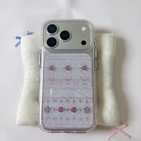 エレガントローズ🌹扉風iPhoneケース