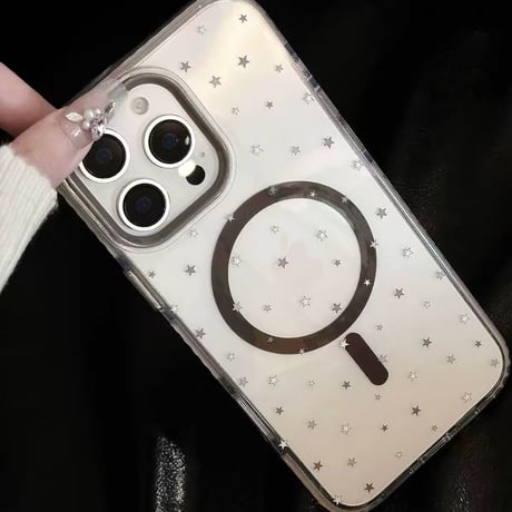 プチスタードット☆クリアiPhoneケース
