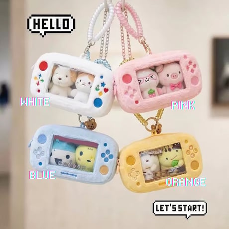 ゲーム型ぬいポーチ