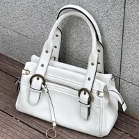トレンドやわらかフェイクレザーベルトショルダーバッグ