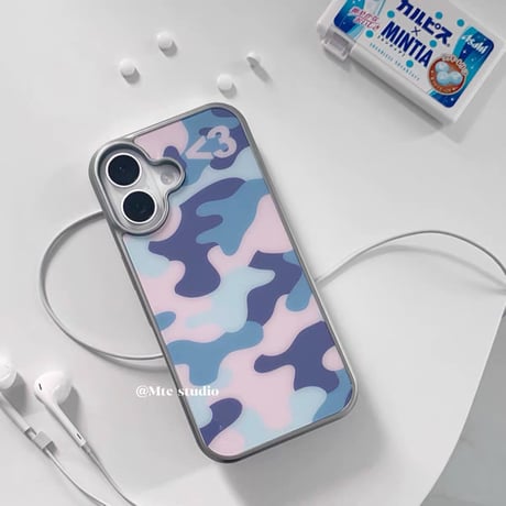 yuuru army iPhoneケース/迷彩柄/トレンド