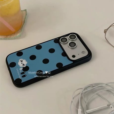 パンダ🐼レトロドットiPhoneケース