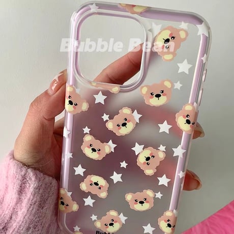 bare star see-through iPhoneケース