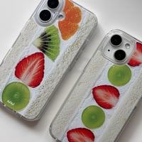 萌え断🍓フルーツサンドiPhoneケース