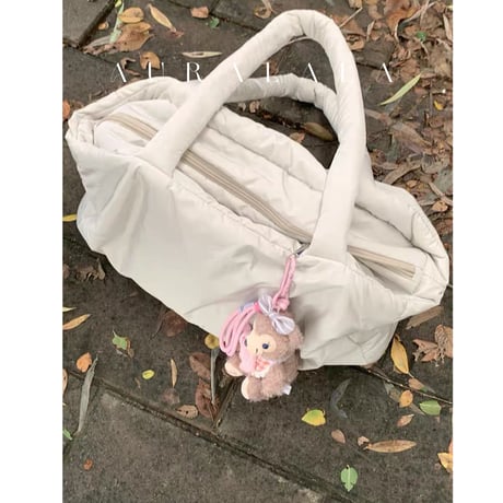 ふわふわクッションシンプルトートバッグ