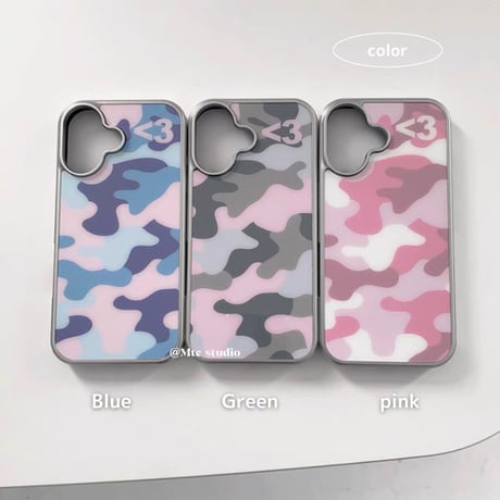 yuuru army iPhoneケース/迷彩柄/トレンド