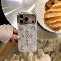 エレガント クロス iPhoneケース