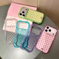うねうねスタードットiPhoneケース