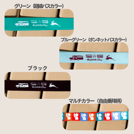 奈良交通オリジナルネックストラップ（カードケース付）
