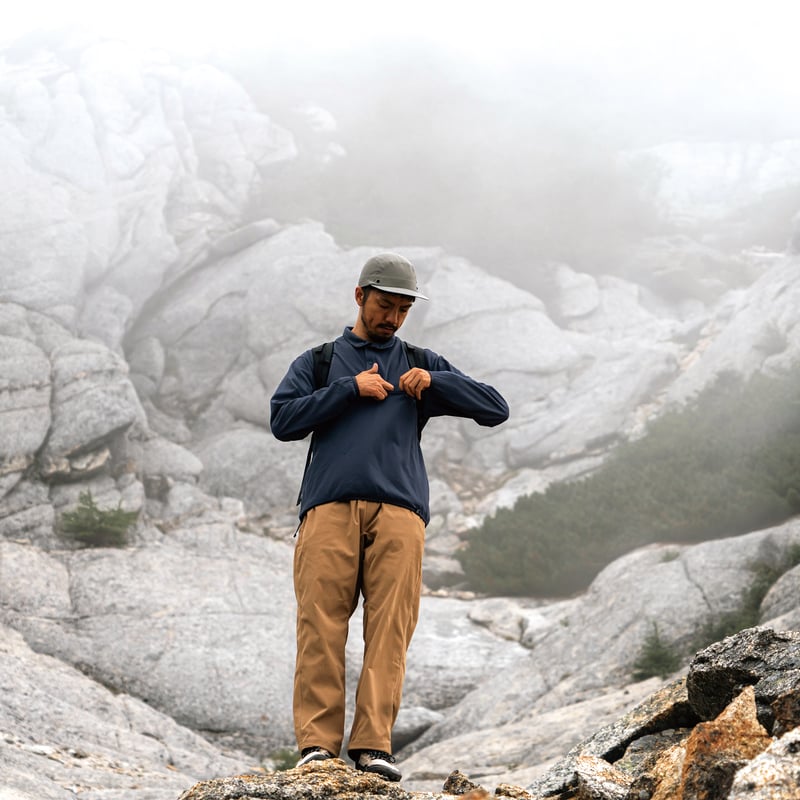 STATIC | DOUBLECELL PULLOVER | 山道具と喫茶 Eightdoor