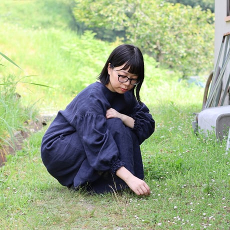 秋の夜長のワンピース
