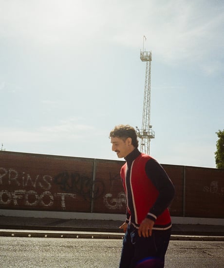 tommy knit zip parka