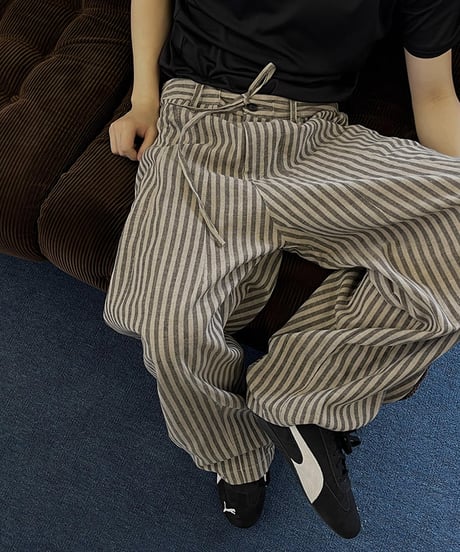 BREEZESTRIPE WIDE PANTS