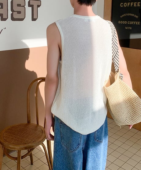 BREEZEKNIT SLEEVELESS /2color