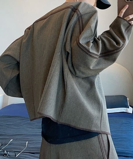 NOBLESTITCH CROP JACKET