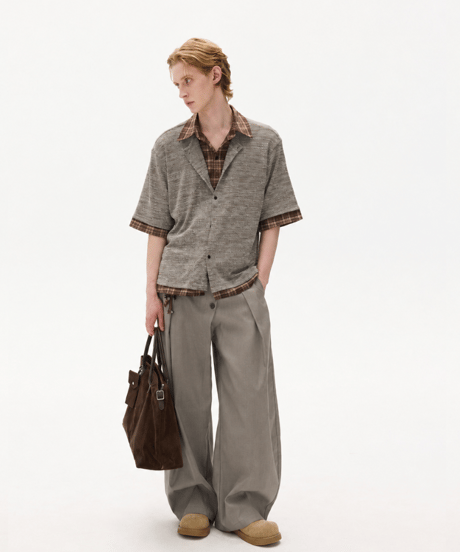 LUXFLOW WIDE PANTS /2color