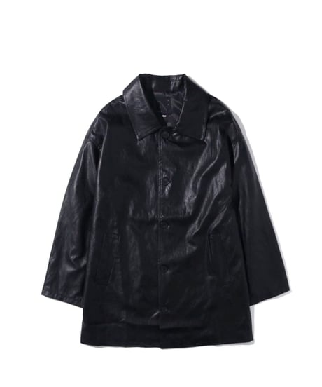 VINTAGEFORM LEATHER COAT /2color