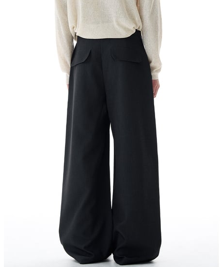 LUXPLEAT DRAPE PANTS /2color