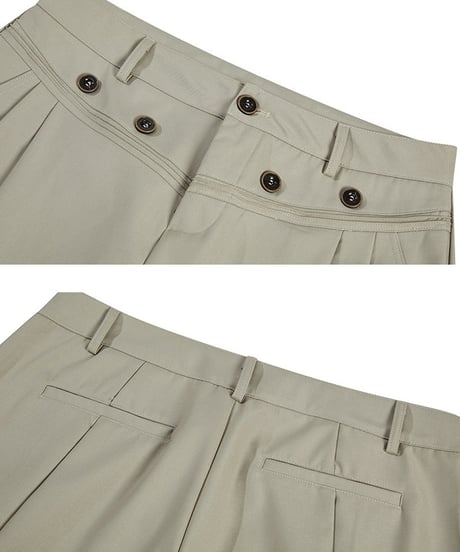 REGALPLEAT WIDE PANTS /3color