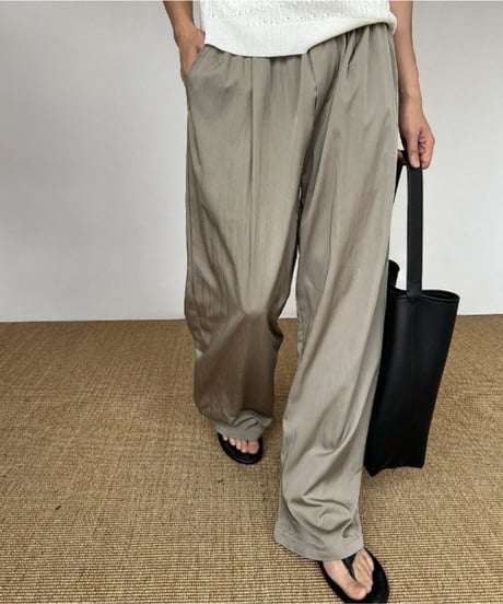 SATINVEIL LOUNGE PANTS /3color