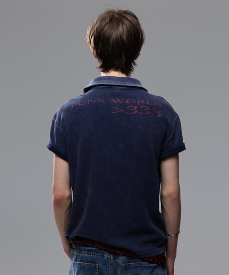 VINTAGEGRID SKIPPER POLO /2color