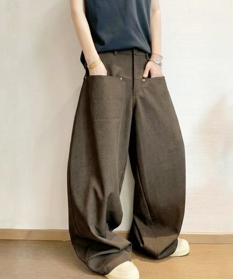 BRONZECRAFT WIDE PANTS