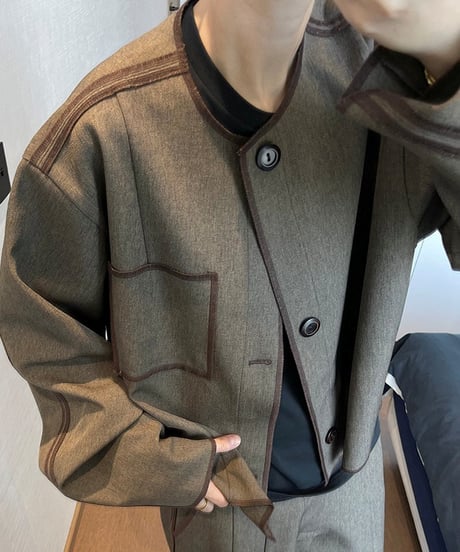 NOBLESTITCH CROP JACKET