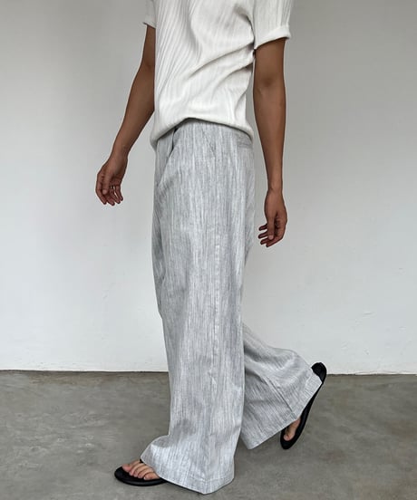 LINÉAIRE WIDE PANTS /2color
