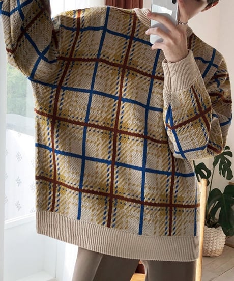 NOBLEGRID KNIT /2color