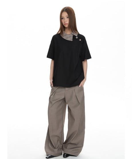 HERITAGE COLLAR TEE /2color