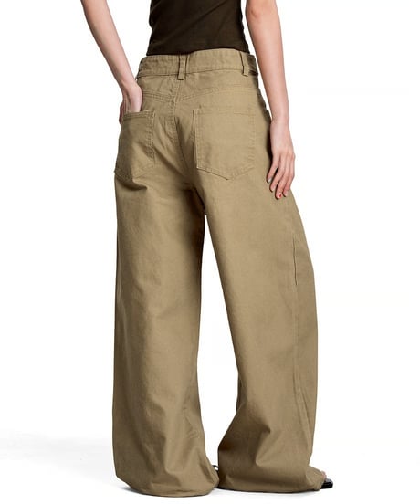 FRONTVAULT LOOSE WORK PANTS /2color