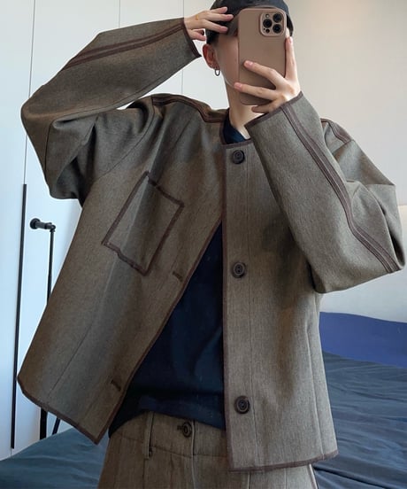 NOBLESTITCH CROP JACKET