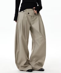 REGALPLEAT WIDE PANTS /3color