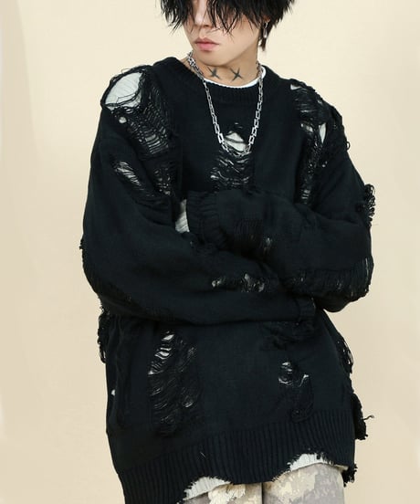 CRASH LAYER KNIT /2color