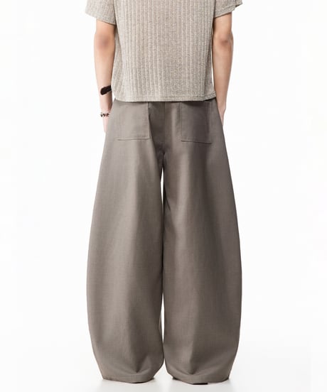 LUXFLOW WIDE PANTS /2color