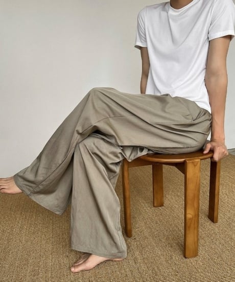 SATINVEIL LOUNGE PANTS /3color
