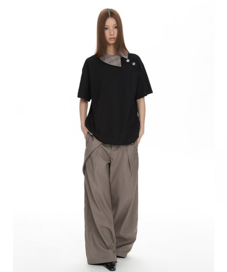 HERITAGE COLLAR TEE /2color