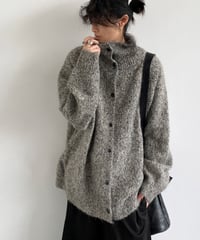 WOOLNEST HIGH NECK CARDIGAN /2color