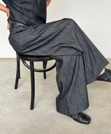 LINÉAIRE WIDE PANTS /2color