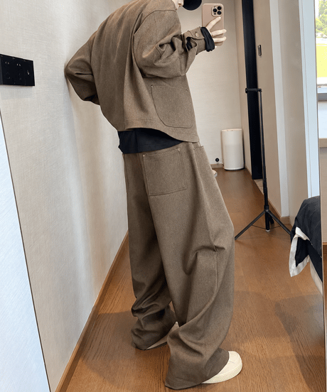 BRONZECRAFT WIDE PANTS