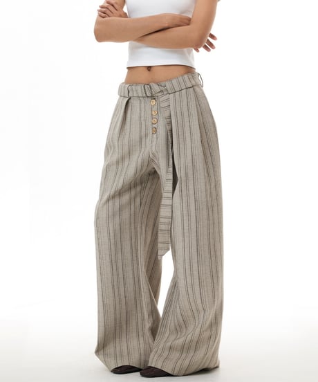 HERITAGE STRIPE PANTS /2color