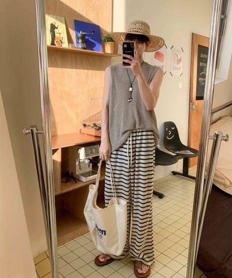 BREEZEKNIT SLEEVELESS /2color