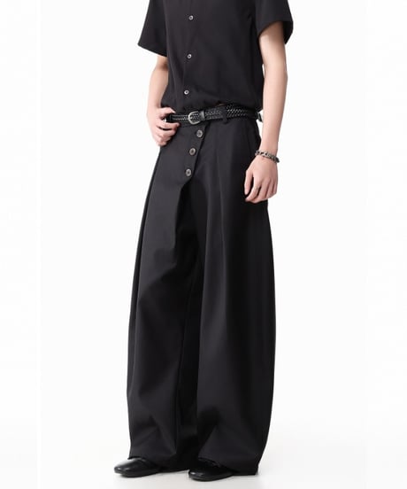 LUXFLOW WIDE PANTS /2color