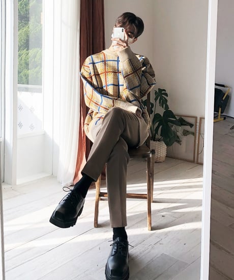 NOBLEGRID KNIT /2color