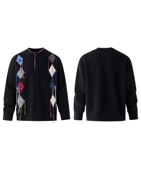 FRAYDIAMOND CARDIGAN