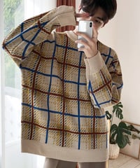 NOBLEGRID KNIT /2color