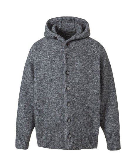 WOOLNEST HOODED CARDIGAN /3color
