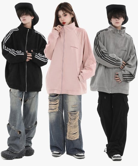 VELORA TRACK JACKET /3color