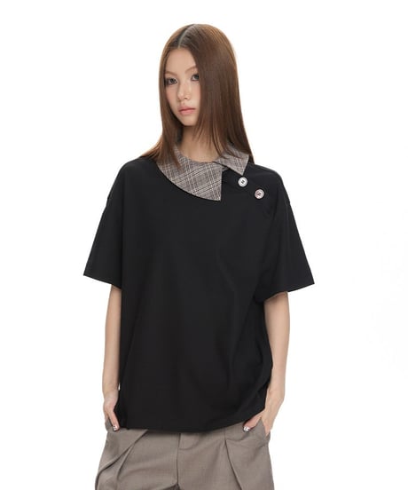 HERITAGE COLLAR TEE /2color